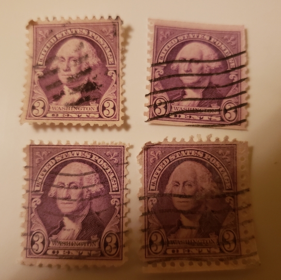 3 cent used george washington stamps - Picture 1 of 1